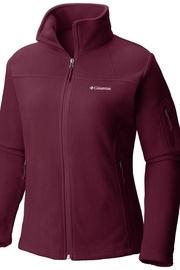  Rich-wine Fleece Jacket