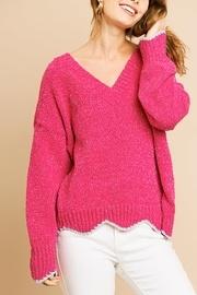  Scallop Style Sweater
