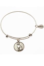  Cat Bangle Silver