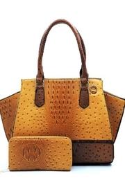 Ostrich Satchel/wallet