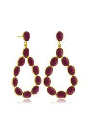  13ct Ruby Earrings