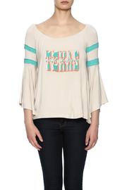  Texas Embroidered Top