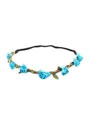 Blue Floral Headband