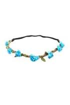  Blue Floral Headband