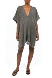  Handloomed Tassel Poncho