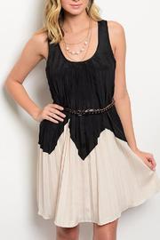  Ivory Black Dress