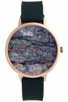  Forest-green Patterned Watch