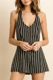 Backless Halter Romper