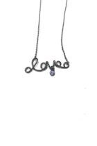  Scripted Love Necklace