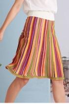  Playful Stripe Skirt