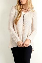  Open Shoulder Sweater