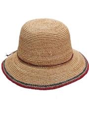  Contrasting Rafia Bucket