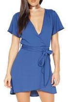  Front Waist Tie Dress