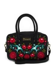  Sparrows Floral Purse