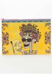  Skull Zipper Pouch