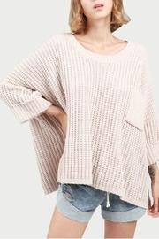  Oversized Knit Poncho