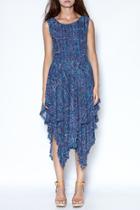  Denim Print Dress