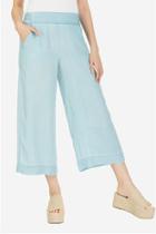  Pull On Cropped Palazzo Pant