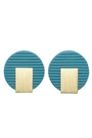  Clay Circle Earrings