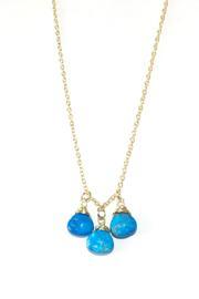  Semiprecious Briolette Necklace