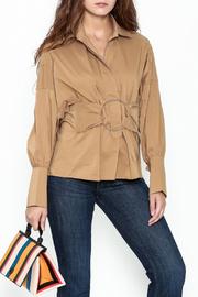  Belted Ring Blouse