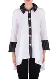  White Black Tunic