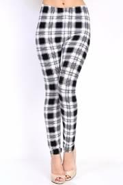  Plaid Print Leggings