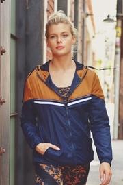  Colorblock Hoodie Windbreaker
