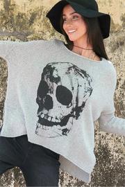  Printed Skull Pullover