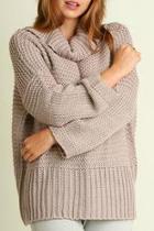  Chunky Knit Turtleneck