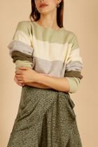  Nabelle Wide-stripe Sweater