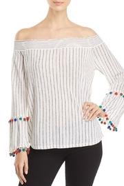  Pom-pom Cuff Top