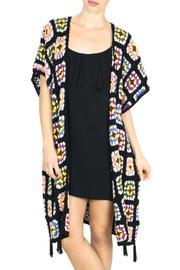  Floral Crochet Poncho