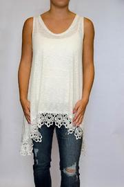  Ivory Lace Tunic