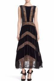  Lace & Velvet Dress