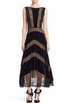  Lace & Velvet Dress