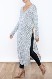  Mix Media Sweater Dress