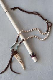  Aqua Antler Necklace