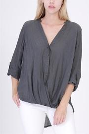  Button Wrap Shirt