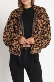  Leopard Bomber Jacket