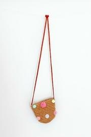  Pom-pom Straw Purse