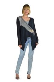  L/s 2 Tone-cardigan