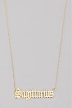  Sagittarius Necklace
