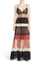  Semi-sheer Maxi Dress