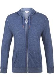  Ruffled Zip-up Hoodie