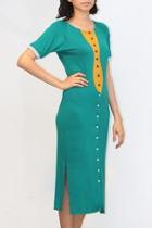  Buttoned Dress