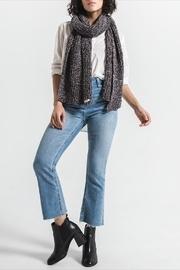 Oblong Knitted-chenille Scarf