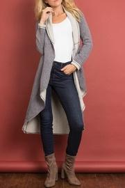  Two-tone It Down Long Jacket