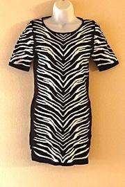  Zebra Party Dress