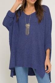  Cobalt Knit Sweater
